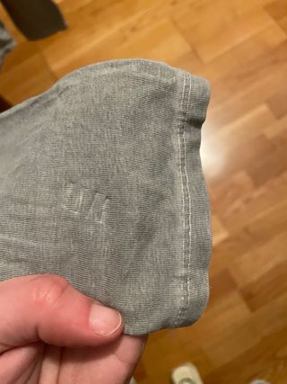 Camiseta manga larga pico Renatta & Go gris claro