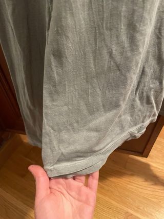 Camiseta manga larga pico Renatta & Go gris claro