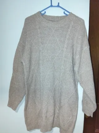 Jersey  Mujer Talla Única Beige