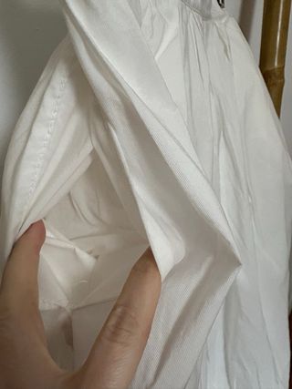 Falda Zara Blanca y Negra