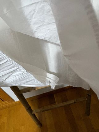 Falda Zara Blanca y Negra