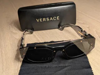 Occhiali Versace Moderni Nero/Oro