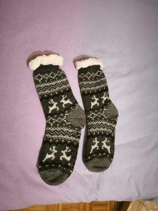Calcetines antideslizantes de invierno