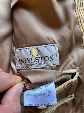 Americana Pana Beige Boylston Talla XL
