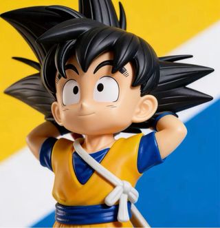 Figura Son Goku Niño, 17 cm IMPRESSIONANTE.