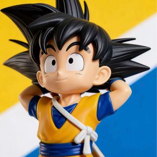 Figura Son Goku Niño, 17 cm IMPRESSIONANTE.