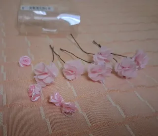 Vestido de Comunión Blanco y Rosa