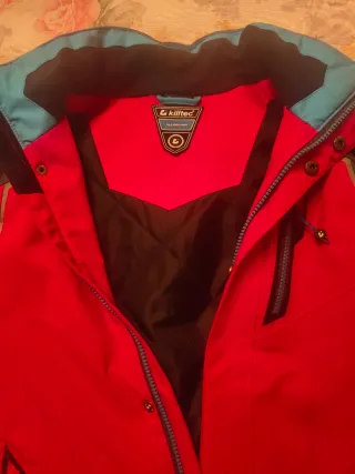 Chaqueta Roja y negra  Killtec