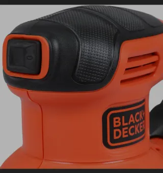 Lijadora Black+Decker Naranja 230w.