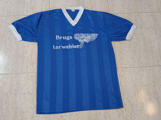 Camiseta vintage 70's. Belgium (Brugs Tarwebier)