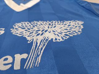 Camiseta vintage 70's. Belgium (Brugs Tarwebier)