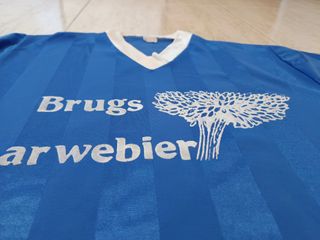 Camiseta vintage 70's. Belgium (Brugs Tarwebier)