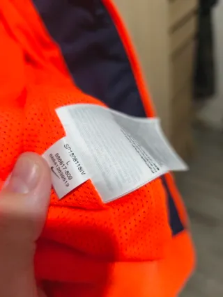 Cortavientos Nike Barça Azul Naranja