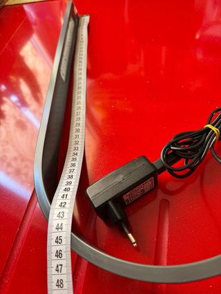 Lámpara LED Escritorio Gris