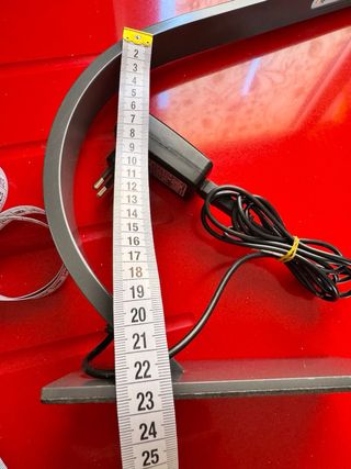 Lámpara LED Escritorio Gris