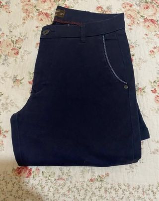 Pantaloni uomo blu