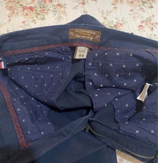 Pantaloni uomo blu
