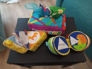 Lote juguetes sensoriales para bebés