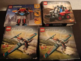 Lego Creator 31124 e Technic 42116 e 42117