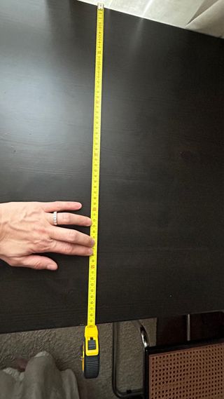 Escritorio IKEA LÄKSVIK negro 120x60 con cajón