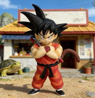 Figura Son Goku Niño IMPRESSIONANTE 19cm