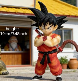 Figura Son Goku Niño IMPRESSIONANTE 19cm