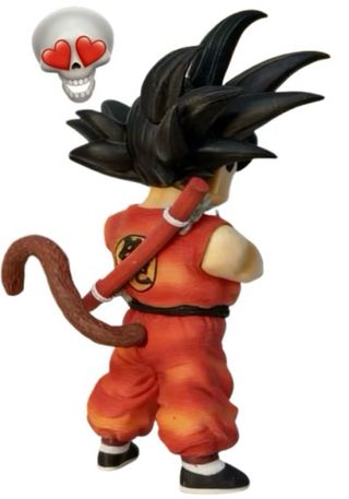 Figura Son Goku Niño IMPRESSIONANTE 19cm