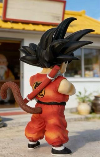 Figura Son Goku Niño IMPRESSIONANTE 19cm