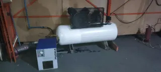 Taller completo carpintería aluminio