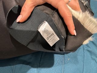 O bag pelo beige e nero