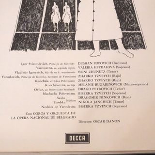BORODIN - PRINCIPE IGOR - CAJA DE VINILOS