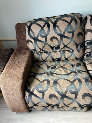 Sofá reclinable eléctrico