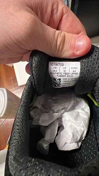 Zapatillas Asics Trail Running Negro/Amarillo