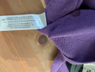 Jersey Massimo Dutti morado 11-12 años