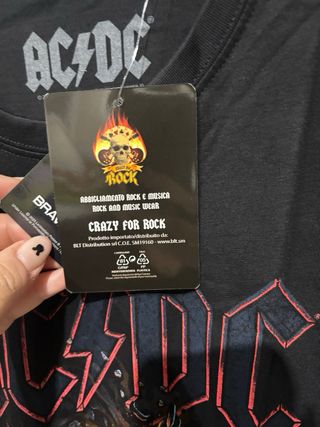 Camiseta AC/DC Hells Bells Negra