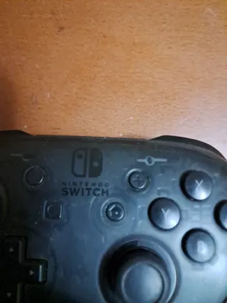 Mando Pro Nintendo Switch Negro