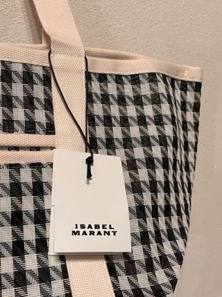 Borsa grande Isabel Marant in pied-de-poule