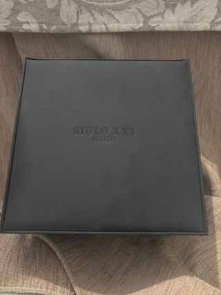 Reloj Siglo XXI Hombre Negro Multicolor