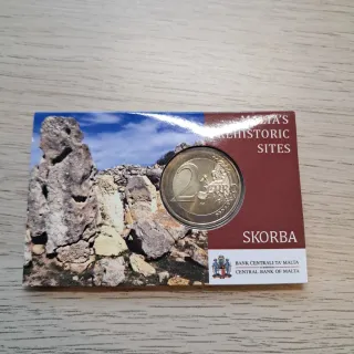 Monedas en coincard Malta y Bélgica