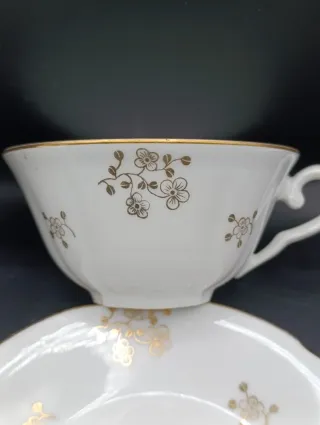 Set desayuno porcelana francesa JC