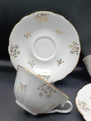 Set desayuno porcelana francesa JC