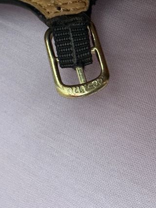 Zapatos de tacón La Strada piel negros y dorados