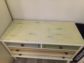 Cómoda restaurada madera