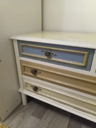 Cómoda restaurada madera