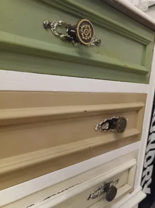 Cómoda restaurada madera