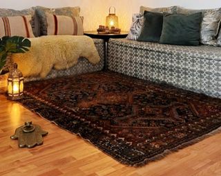 Tappeto Persiano Lana Annodato a Mano