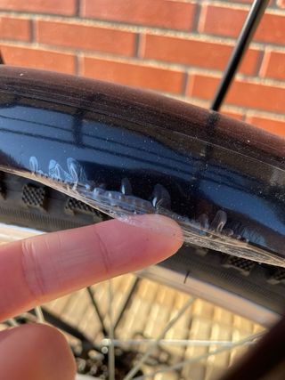 Bicicleta de paseo negra woodsun