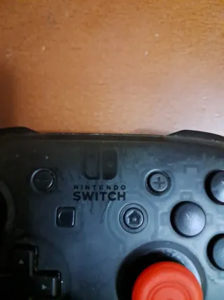 Mando Pro Nintendo Switch Negro