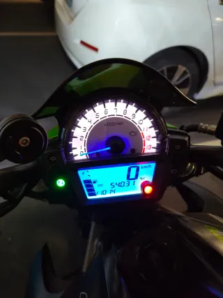 Kawasaki ER6N 2013 Negra/Verde