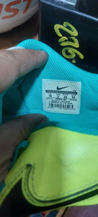 Botas Fútbol Nike Verde/Amaril